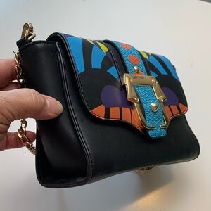 MMS Design Studio  Abstract Crossbody Purse